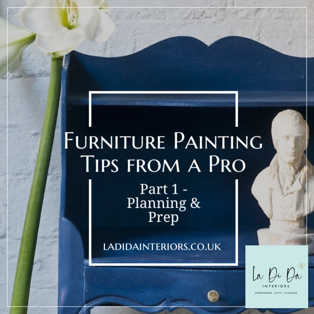 Furniture Painting Tips from a Pro - Planning & Preparation