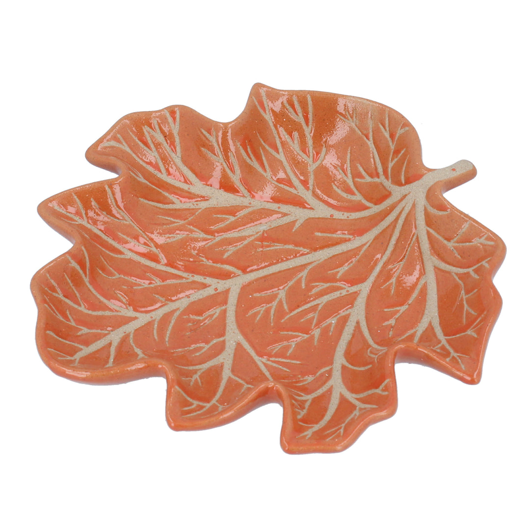 Orange Leaf Dish