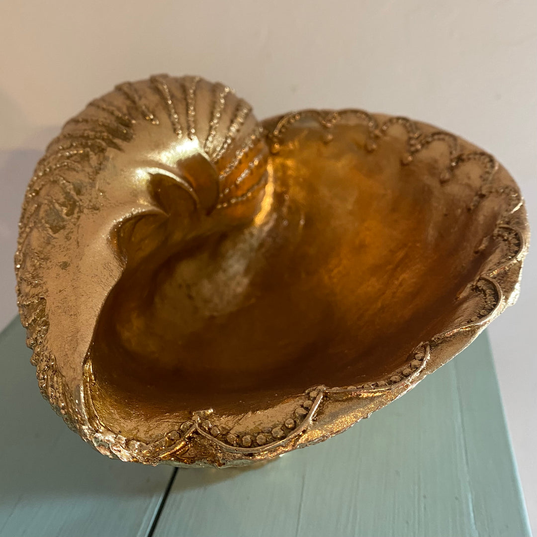 Gold Shell Bowl