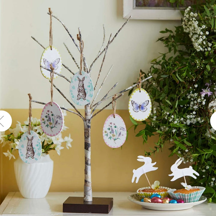 Easter Tree Covered in Recycled Paper