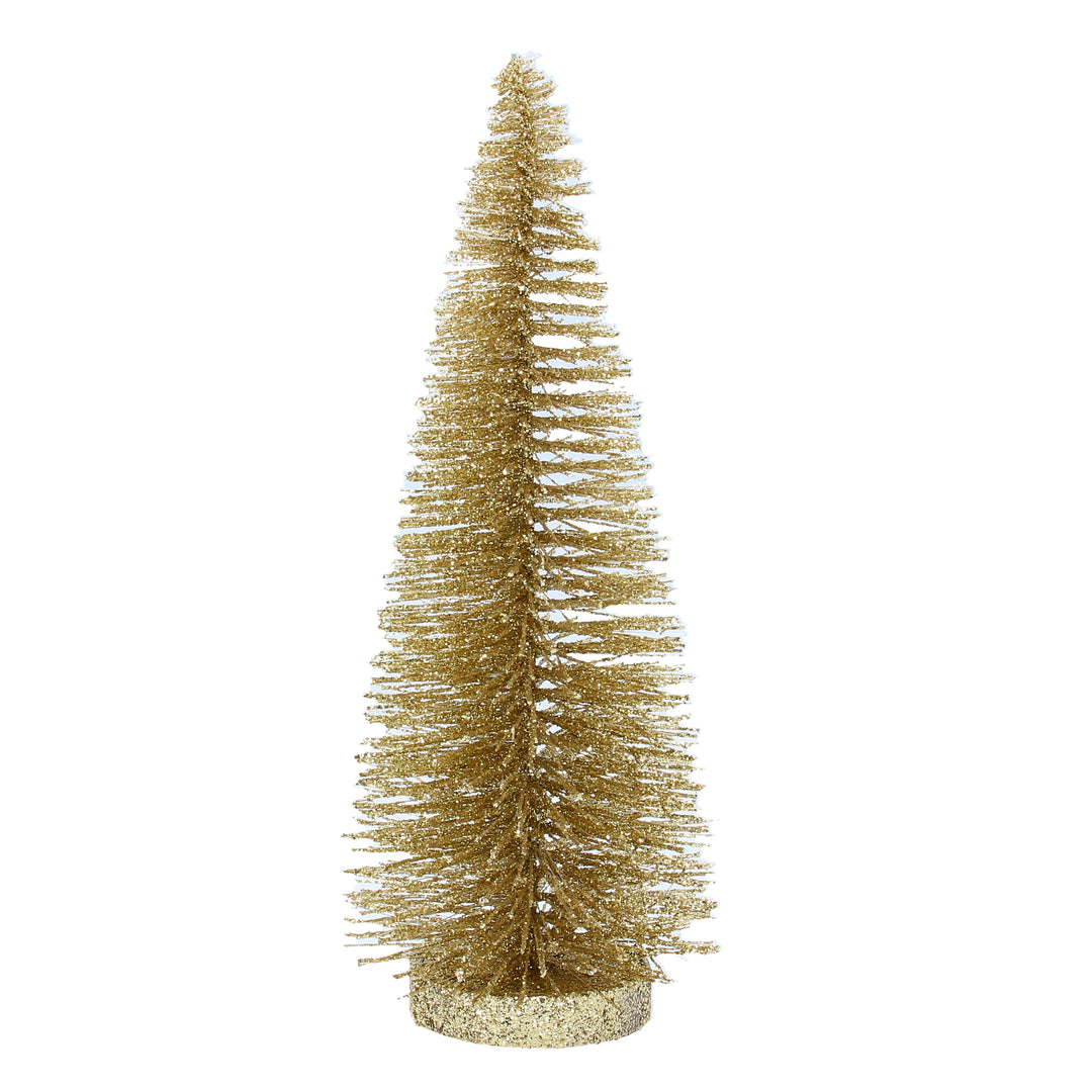 Gold Bristle Christmas Tree