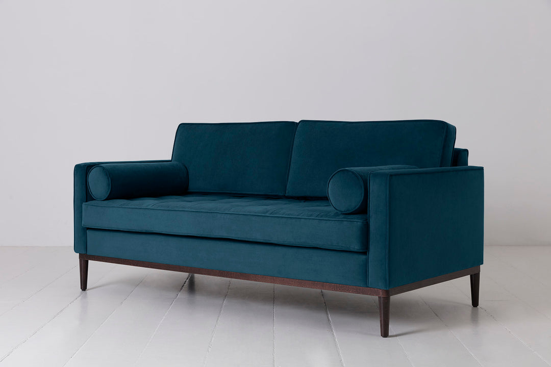 Swyft Model 02 Velvet 3 Seater Sofa