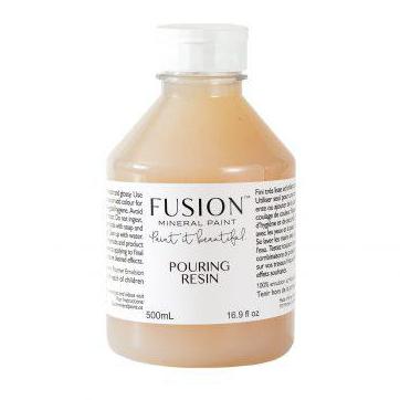 Pouring Resin by Fusion - La Di Da Interiors