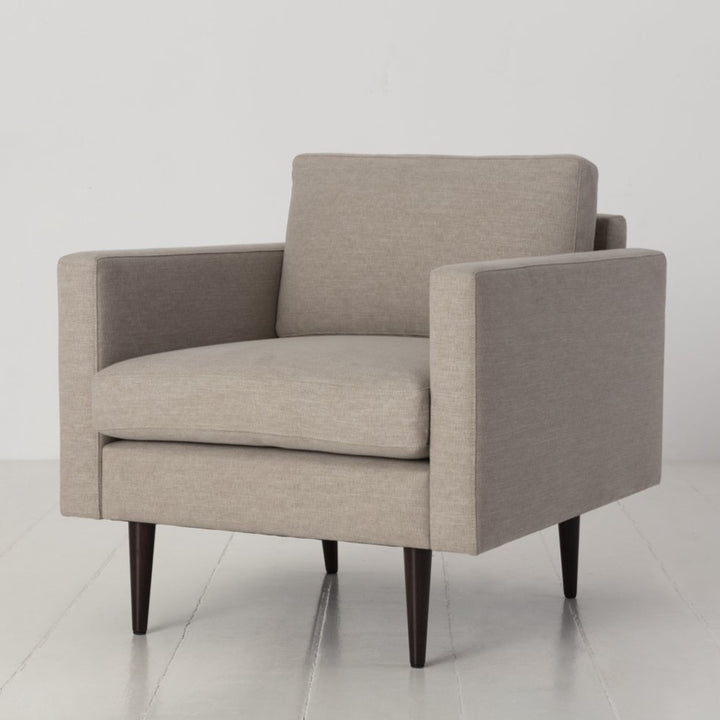 Swyft Model 01 Armchair in Pumice Linen