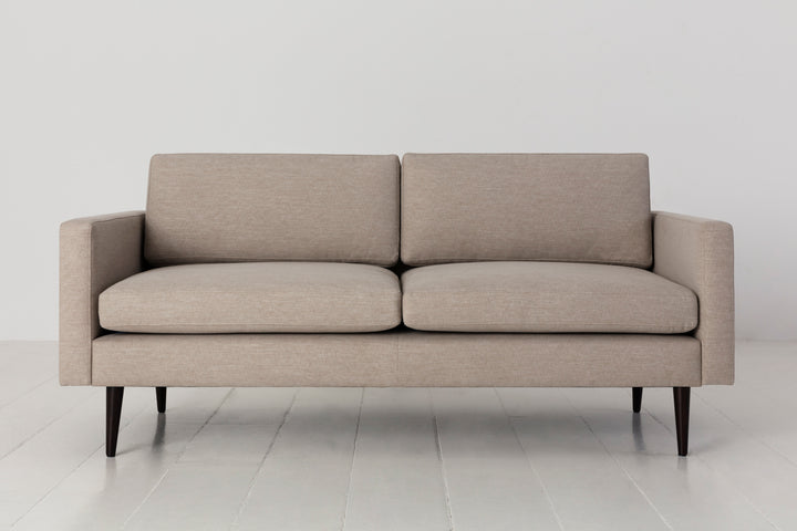 Model 01 in Pumice Linen 2 seater sofa by Swyft