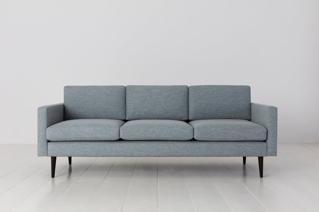 Seaglass Linen 3 seater sofa by Swyft Model 01