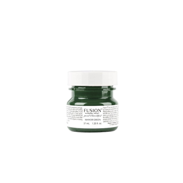 Manor Green Fusion Mineral Paint tester pot