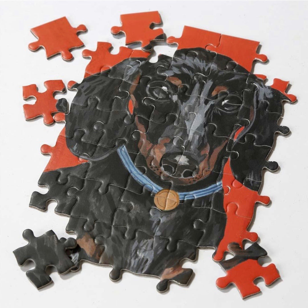 Dog jigsaw puzzles: Dalmation, Cockerpoo, Dachshund & French Bulldog - La Di Da Interiors