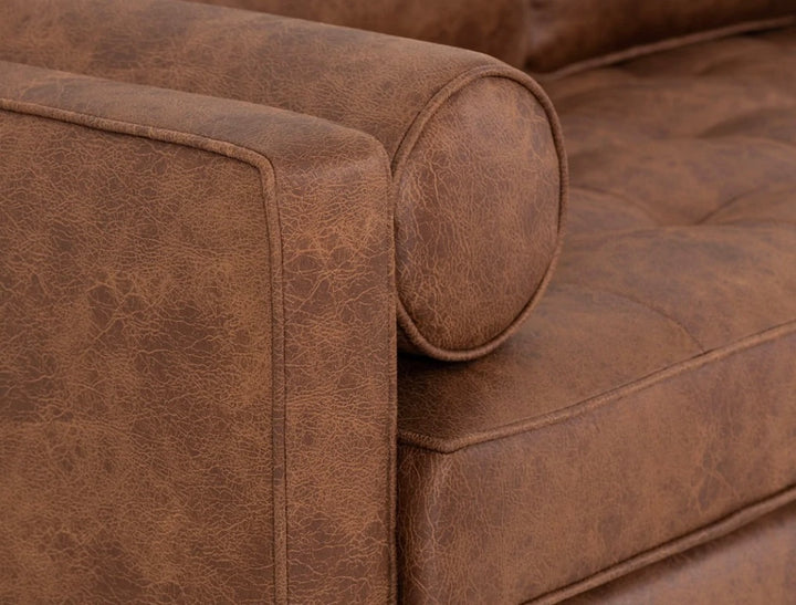 Swyft Model 02 Faux Leather 2 Seater Sofa