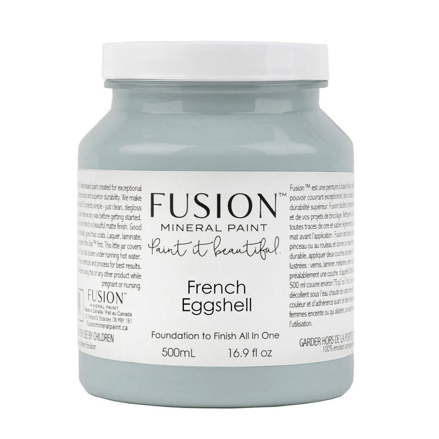 french eggshell blue by fusion mineral paint 500ml
