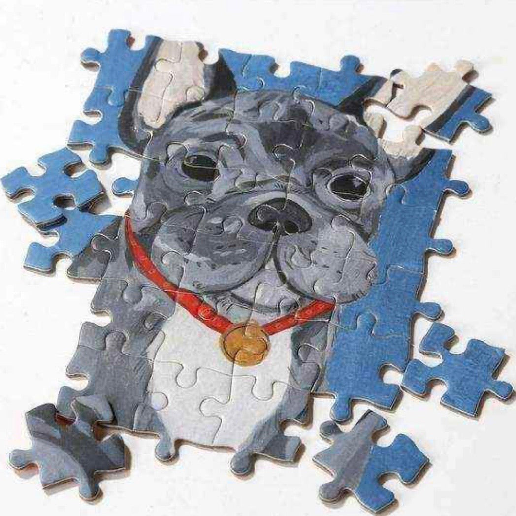 Dog jigsaw puzzles: Dalmation, Cockerpoo, Dachshund & French Bulldog - La Di Da Interiors